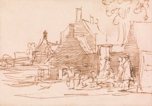 マンセ、カルト、ファイフ：アーティストの古い家 作： Sir David Wilkie