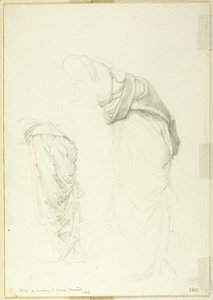 ドレープ、金星の鏡のための2つの習作 作： Sir Edward Burne Jones
