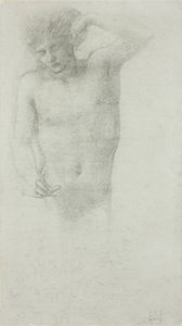 男性ヌード 作： Sir Edward Burne Jones