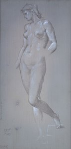 アントニア、1877年 作： Sir Edward Coley Burne Jones