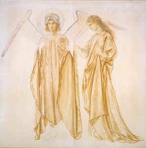 アルセスティスを墓から連れ戻すのが大好き、1863年 作： Sir Edward Coley Burne Jones
