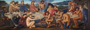 ペレウスの饗宴、19 世紀半ば後半。 作： Sir Edward Coley Burne Jones