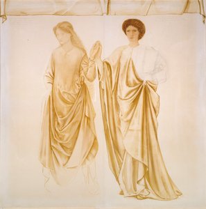 ジェイソンの二人の妻、1872年以前 作： Sir Edward Coley Burne Jones