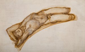 運命の輪 - 男性ヌード - 奴隷のヌード研究、1882年。