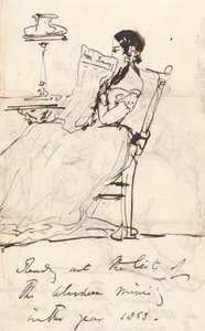 アバディーン省のリストを読み上げる 作： Sir Edwin Henry Landseer
