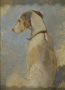 グレイハウンドの研究 作： Sir Edwin Henry Landseer