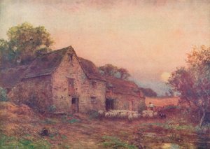 収穫月、c1897、1914 作： Sir Ernest Albert Waterlow
