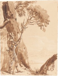 見張り番の山賊 作： Sir George Hayter