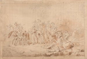 クルディスタンの盗賊 作： Sir George Hayter