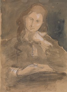 Estudo de retrato de Martha, Lady Hayter 作： Sir George Hayter