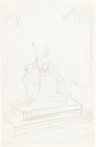 「ヴィクトリア女王」のための習作