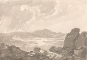 谷の眺め 作： Sir George Howland Beaumont seventh Baronet