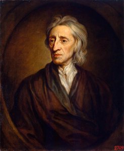医師で哲学者のジョン・ロックの肖像、1632～1704年、1697年。 作： Sir Gotfrey Kneller