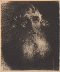 老人 作： Sir Hubert von Herkomer