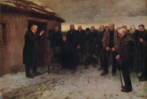 ハイランド葬儀、1882年、1935年。 作： James Guthrie