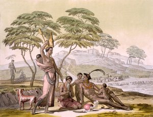 第II巻南東海岸：カフェネーション、c1820-40。 作： Sir John Barrow