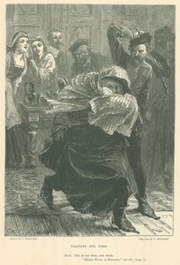 ウィンザーの陽気な妻のイラスト 作： Sir John Charles Robinson