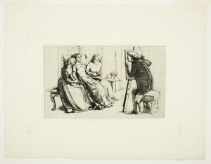 執り成しの聖アグネス 作： Sir John Everett Millais