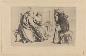 執り成しの聖アグネス 作： Sir John Everett Millais