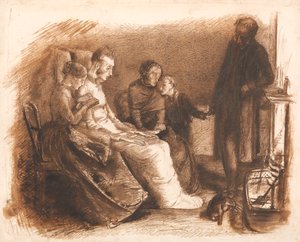 瀕死の男 作： Sir John Everett Millais