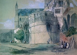 ノリッジ大聖堂、1846 年 作： Sir John Gilbert
