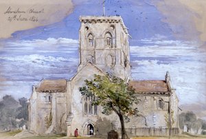 ショアハム教会、ケント、1844 作： Sir John Gilbert
