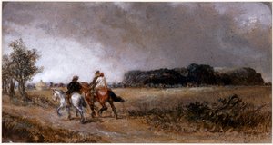 ウィンチェルシー、イーストサセックス、1865年 作： Sir John Gilbert