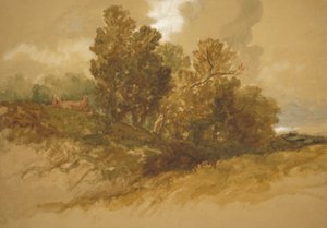 「レイズベリー、バッキンガムシャー」、1872 年。 作： Sir John Gilbert