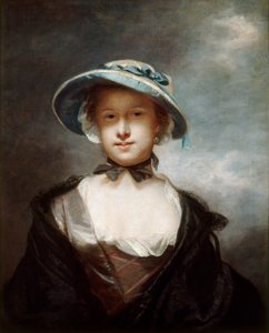 キャサリン、レディ・チェンバース、ウィリアム・チェンバース卿の妻、1752年～1756年 作： Sir Joshua Reynolds