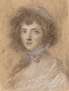 女性の頭とバスト 作： Sir Joshua Reynolds