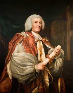 ロチェスター司教、ジョン・トーマス博士の肖像、1782年。 作： Sir Joshua Reynolds