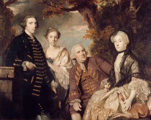 ロフィー家、1765年。 作： Sir Joshua Reynolds