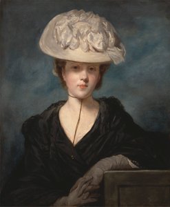 ミス メアリー ヒッキー [1985 年、コーマック、YCBA コンサイス カタログ] 作： Sir Joshua Reynolds RA