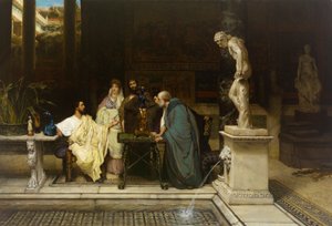 芸術愛好家 作： Sir Lawrence Alma Tadema