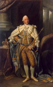 英国王ジョージ 3 世の肖像」、1738-1820 年、1773 年。 作： Sir Nathaniel Dance