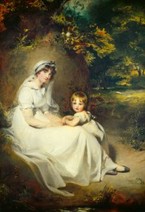 レディ・メアリー・テンプルタウンと彼女の長男 作： Sir Thomas Lawrence