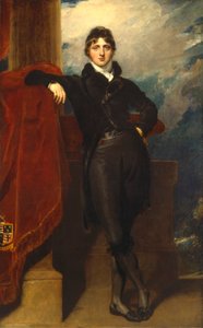 Lord Granville Leveson-Gower, myöhemmin ensimmäinen Earl Granville 作： Sir Thomas Lawrence