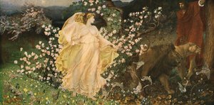 「ヴィーナスとアンチセス」、c1889-1890、c1 作： Sir William Blake Richmond