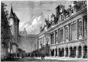 フランス、ラロシェルの市庁舎、1882年-1884年 作： Smeeton