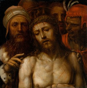 キリストは人々に贈られたEcce Homo、ca. 1540-49。 作： Sodoma