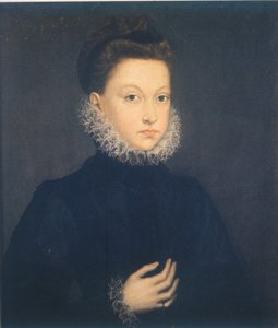 Infantin Isabella Clara Eugenia 作： Sofonisba Anguissola
