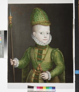 スペイン法廷での少年の肖像、1565-70年頃 作： Sofonisba Anguissola