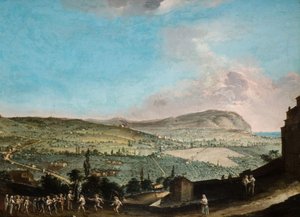 イタリアの風景、1750-1800。 作： Soloman Delane