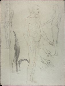 ヌードとリーフ 作： Solon H. Borglum