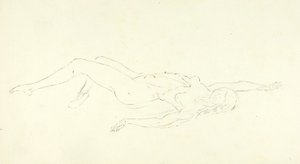 ヌードで泳ぐ "The Plunge" 作： ソロン・H・ボーグラム
