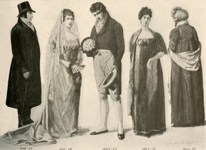1800-1808、1903、1937年の服。 作： Sophie B. Steel