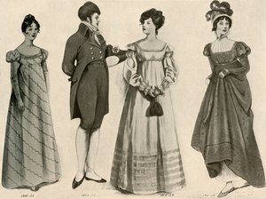 1800-1808、1903、1937年の服。 作： Sophie B. Steel