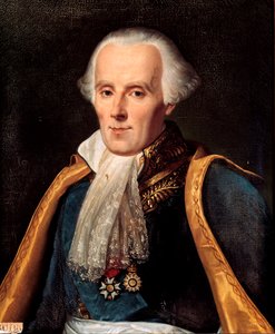 ラプラス侯爵ピエール・シモン（1745-1827）の肖像 フェイトー夫人の絵画
