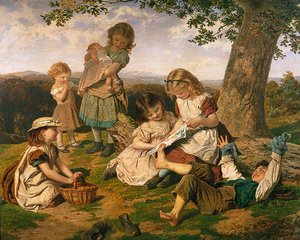 チルドレンズ・ストーリー・ブック、1890年。 作： Sophie Gengembre Anderson