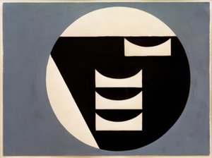 サークル内の構成 作： Sophie Taeuber Arp